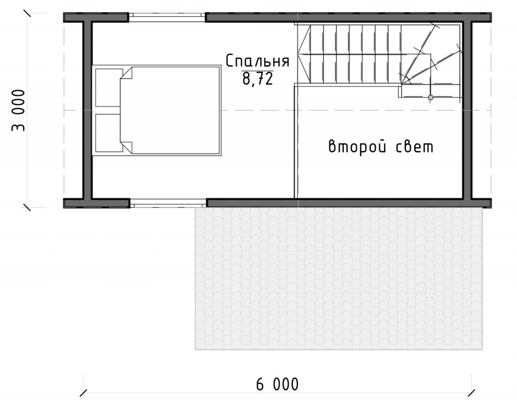 Планировка второго этажа турецкого домика барнхаус