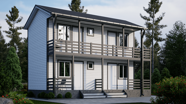 ГОСТИНИЧНЫЙ ДОМ 5х8