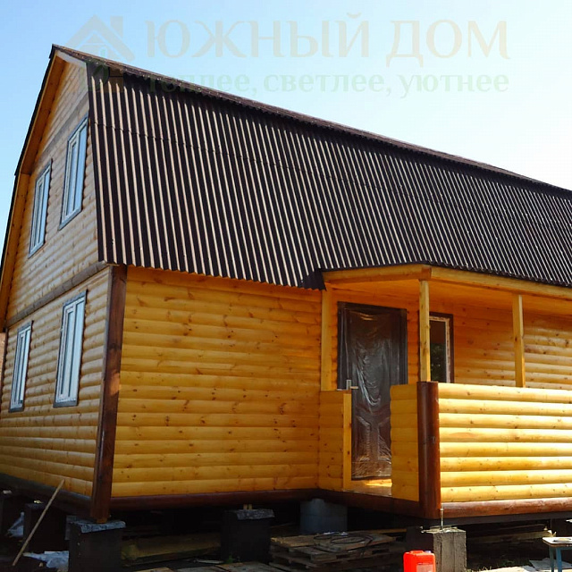Каркасно-щитовой дом 6х9