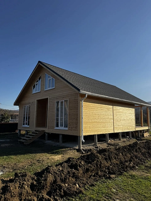 Каркасный дом 9х9 Георгиевское