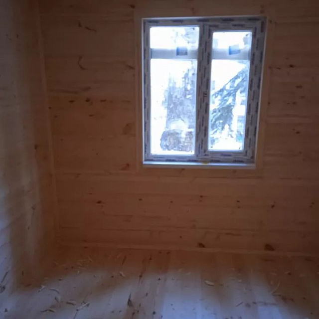 Каркасно-щитовой дом в Домбае