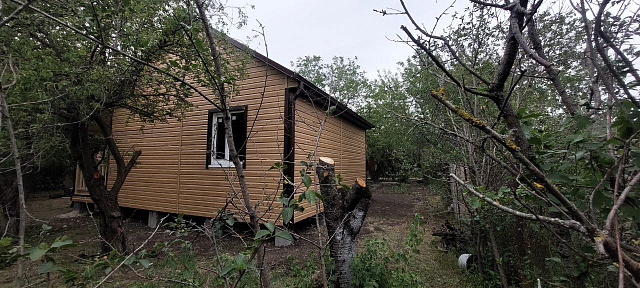 Каркасно-щитовой дом одноэтажный 6х6 
