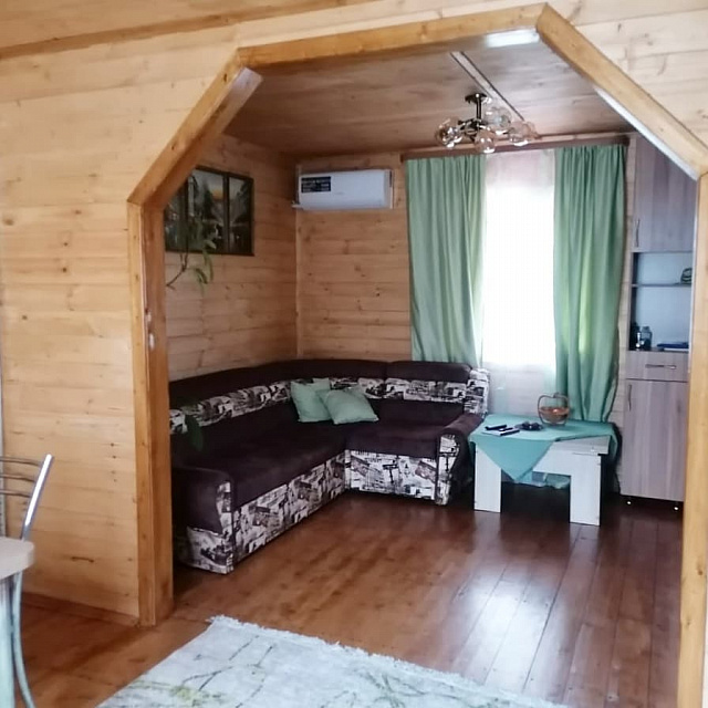 Каркасно-щитовой дом 6х6 (Партенит)