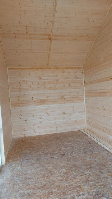 Каркасный дом "Жемчужина" 5х5 с террасой 2,5x5