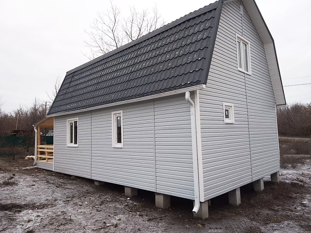 Каркасный дом 6х9 х. Первомайский