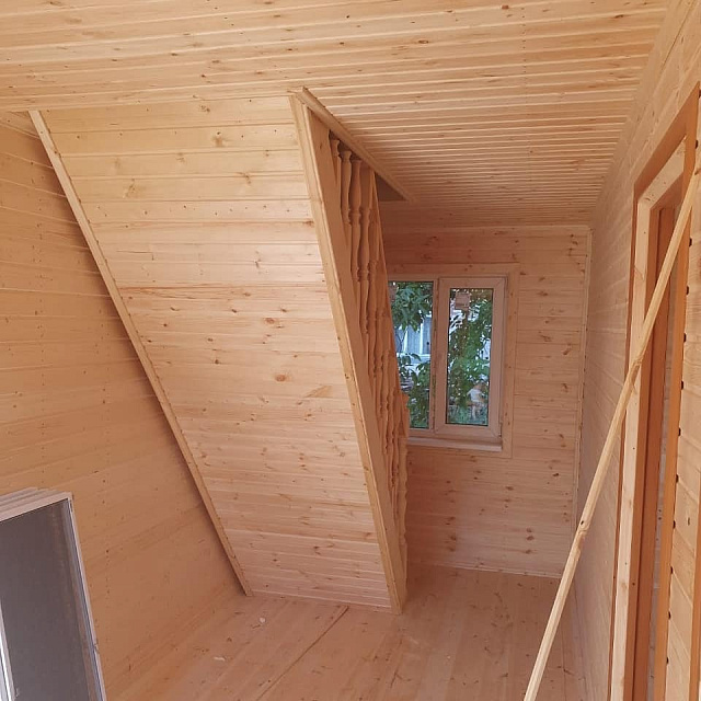 Каркасно-щитовой дом 6х9 (п. Глубокий)