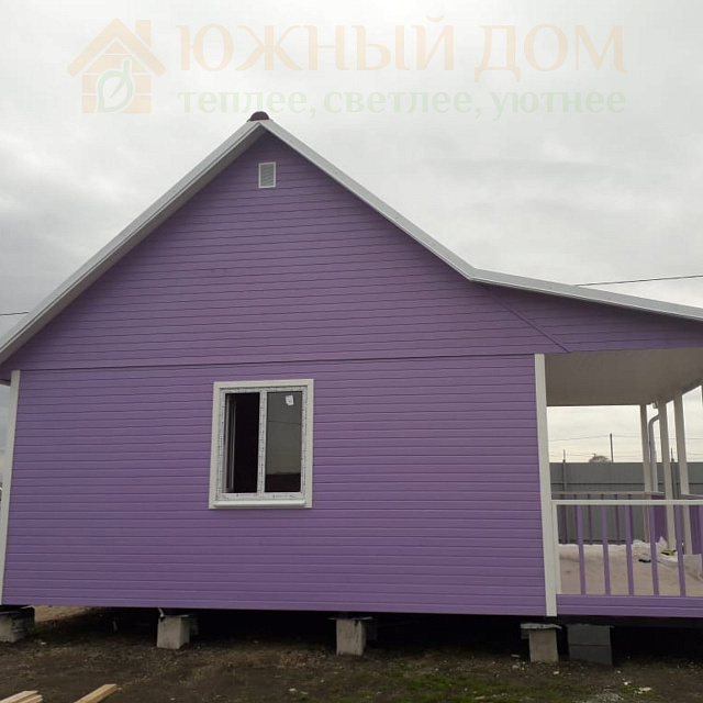 Каркасно-щитовой дом 6х5 